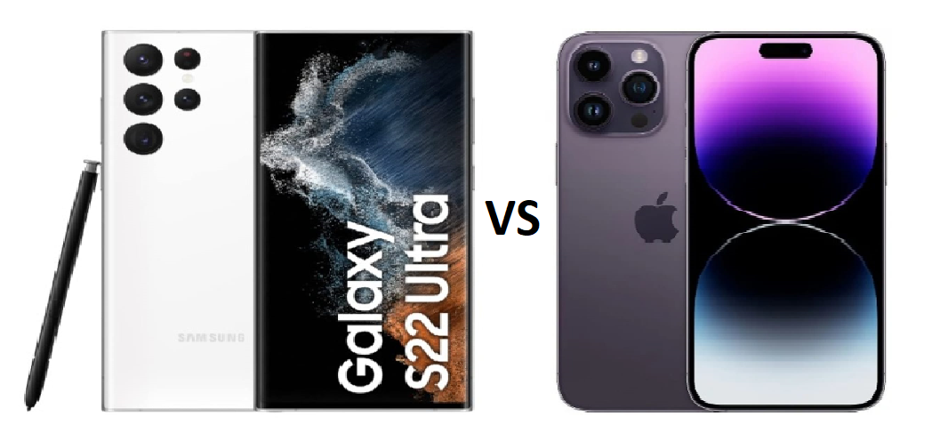 Samsung S22 Ultra vs iPhone 14 Pro Max